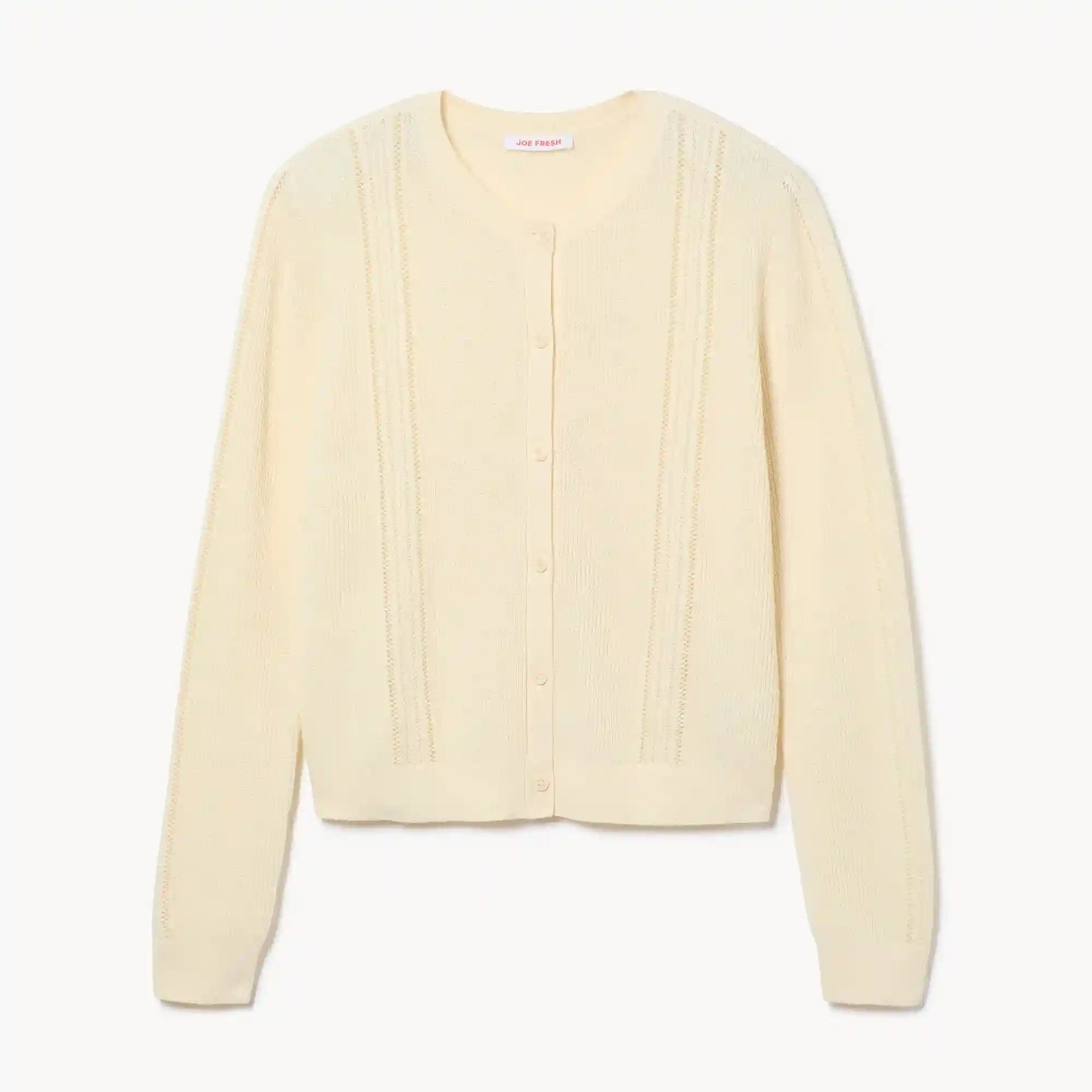Pointelle Cardigan