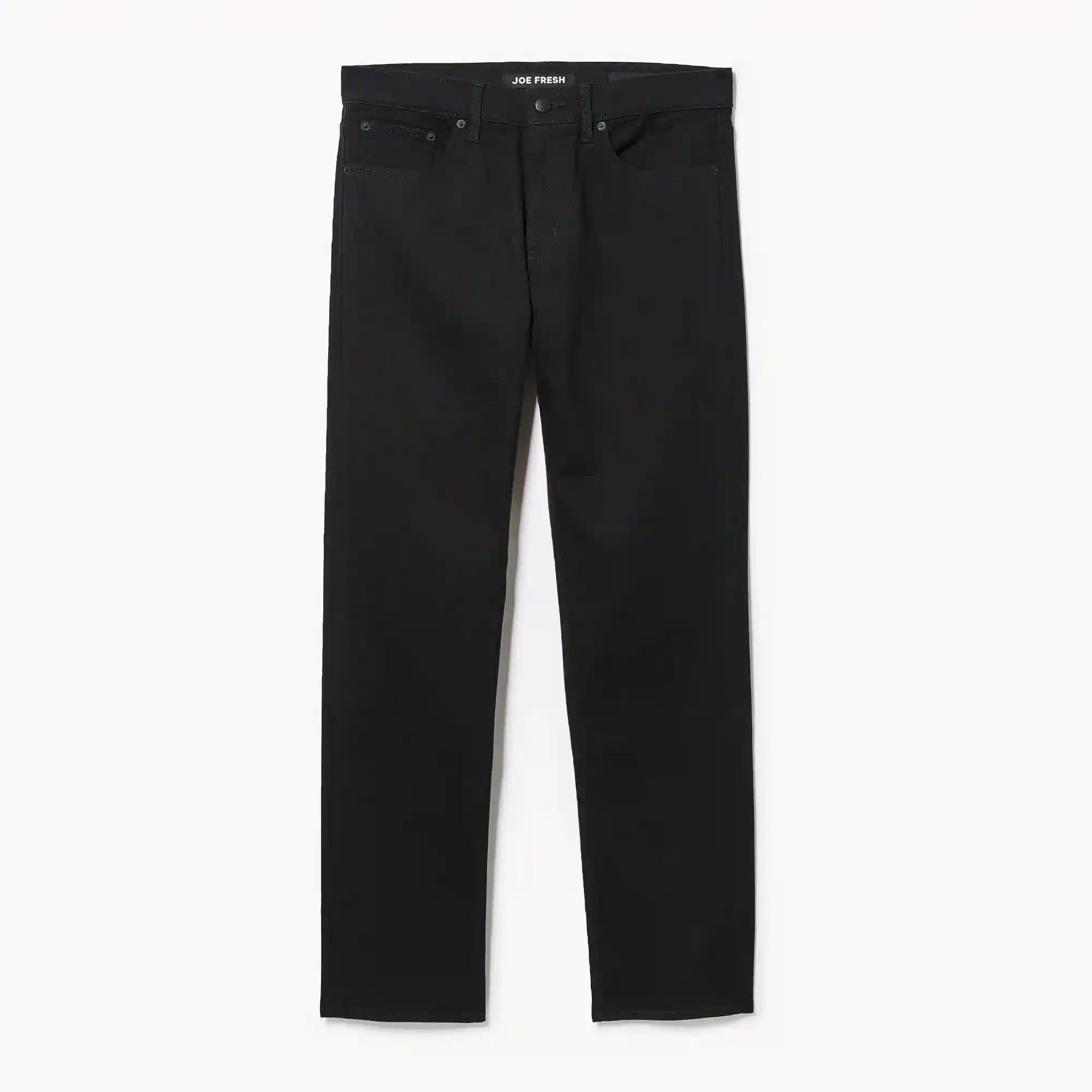 Men's Black Wash Straight Fit Jean