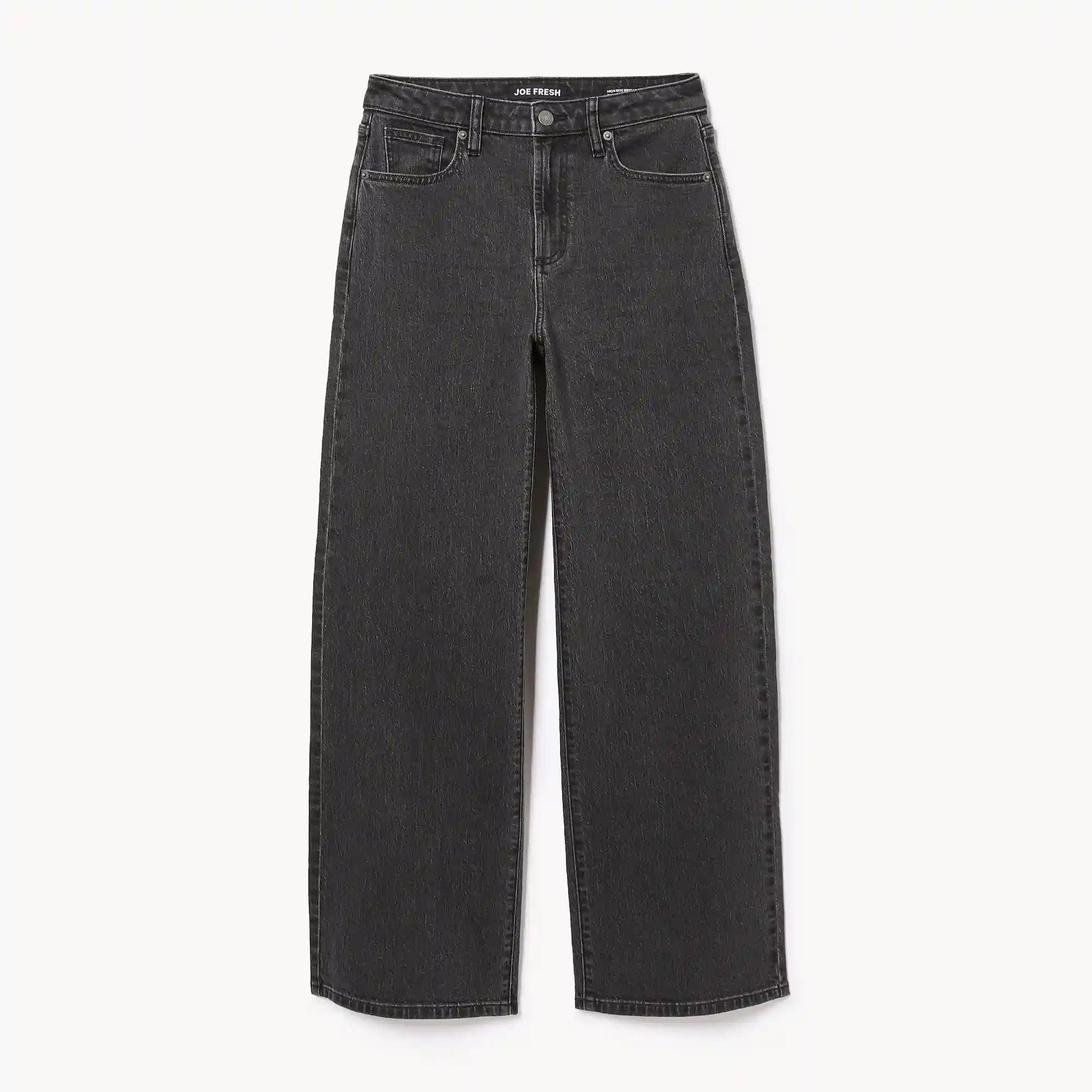 Black Wash Wide Leg Jean