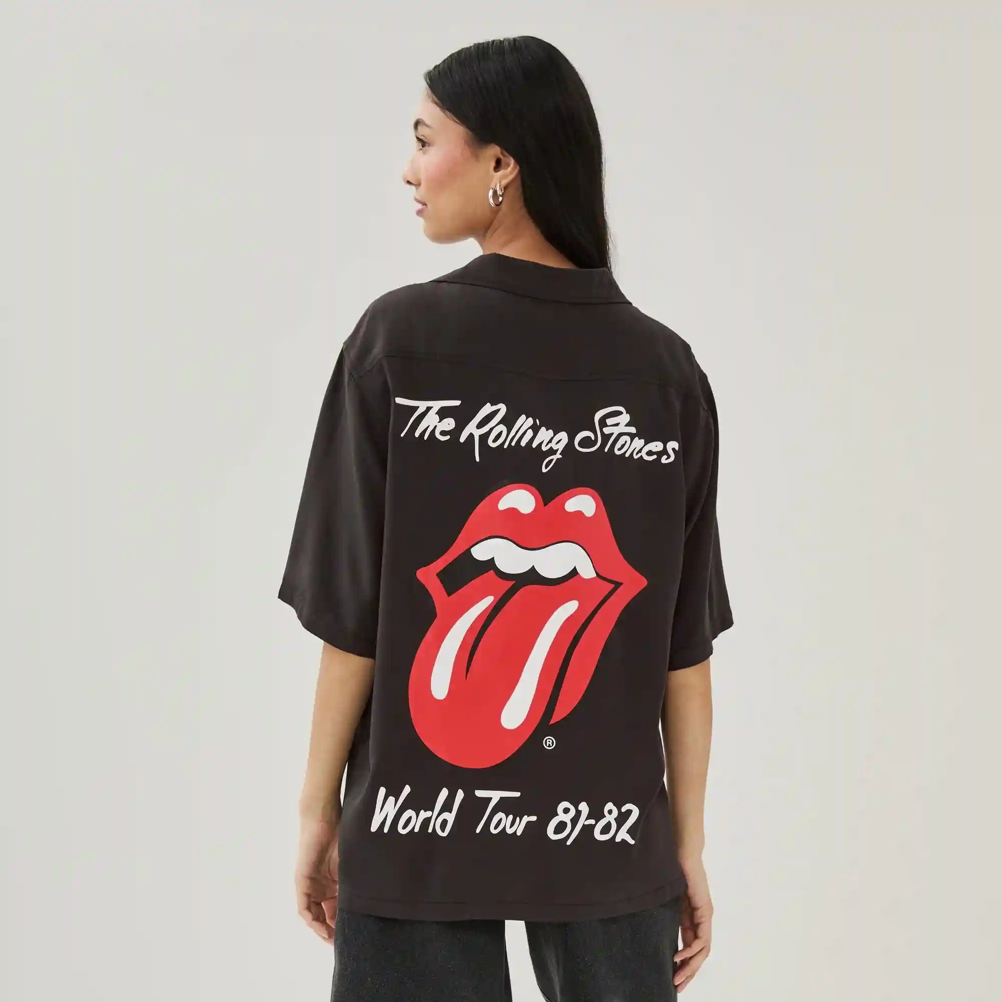 Adult The Rolling Stones Button-Up Shirt