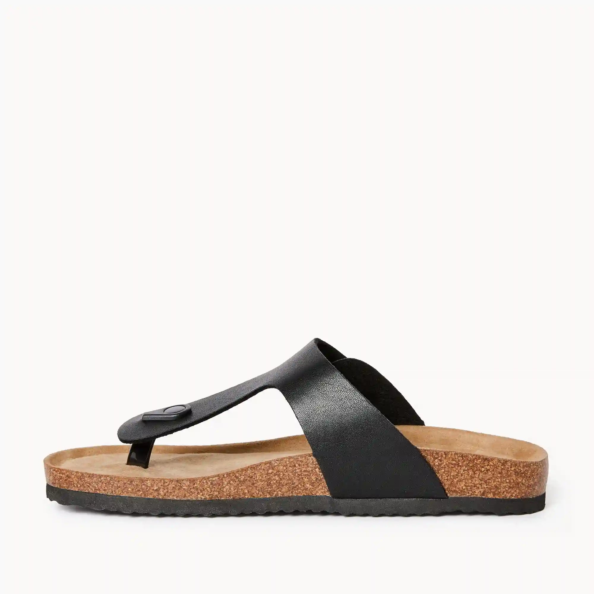 Buckled T-Strap Sandals