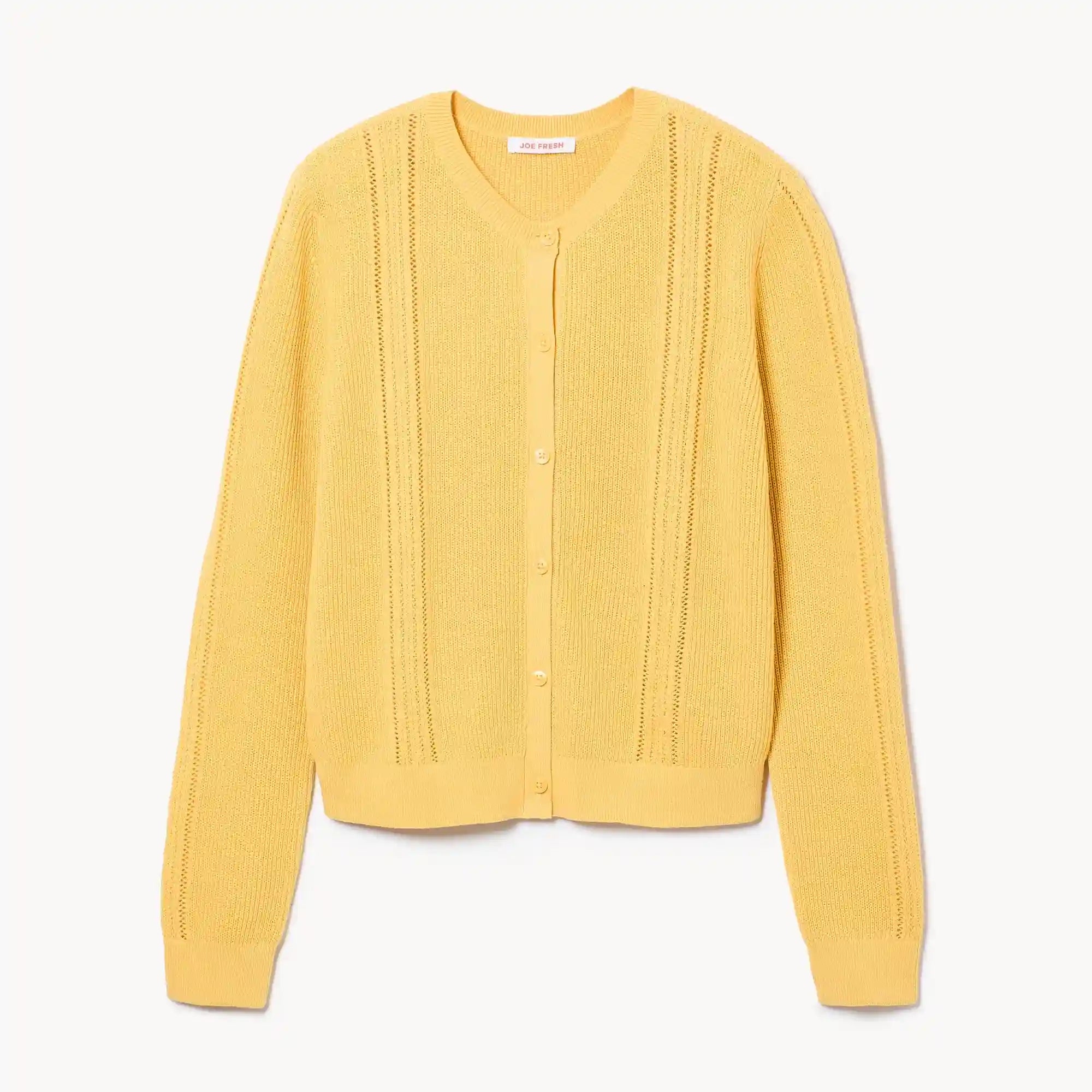 Pointelle Cardigan