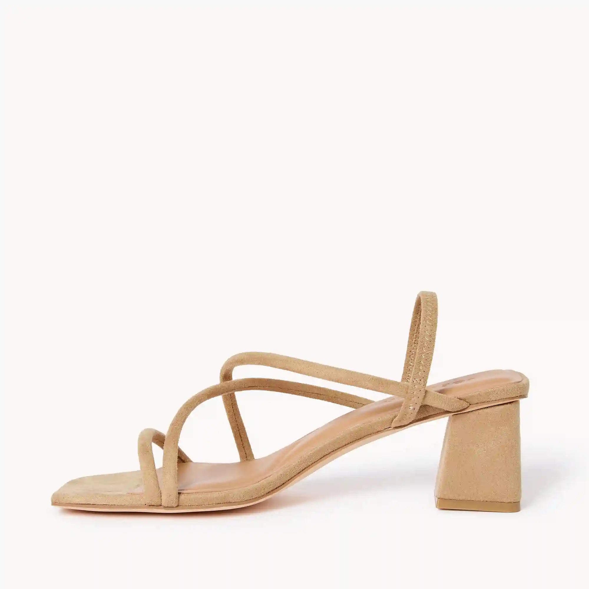 Strappy Block Heels