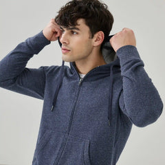 Men's Active Terry Zip-Up Hoodie