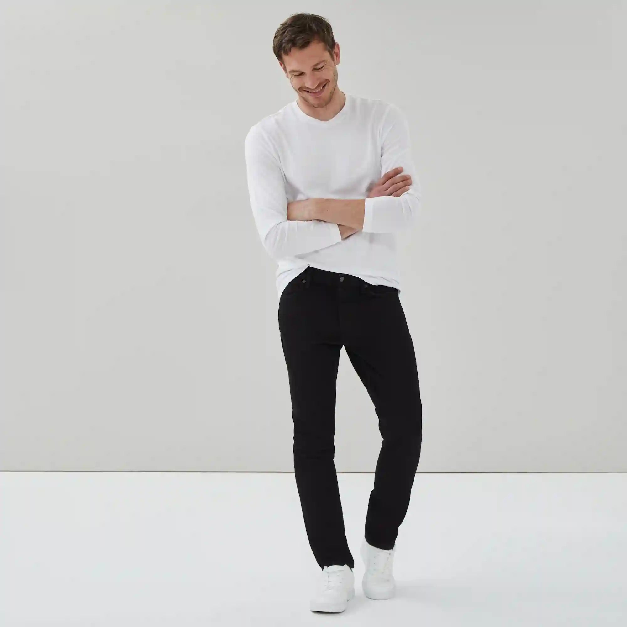 Men's Black Wash Slim Fit Jean