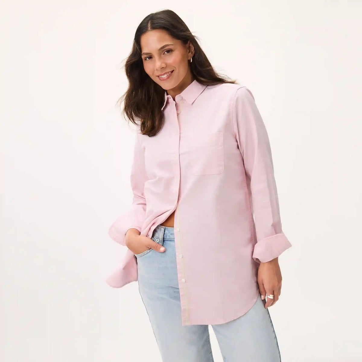 Oxford Button-Up Tunic