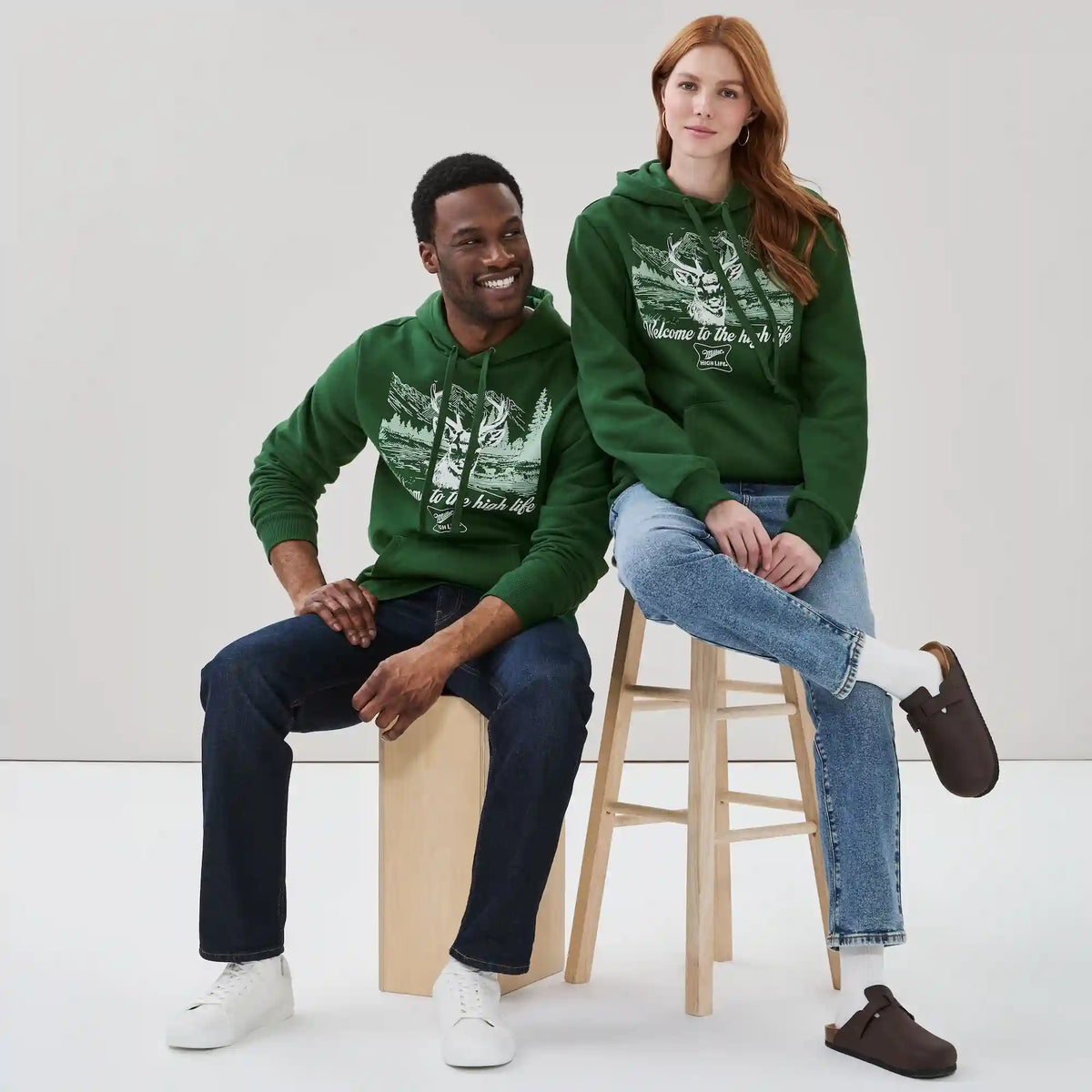 Adult Miller High Life Graphic Hoodie