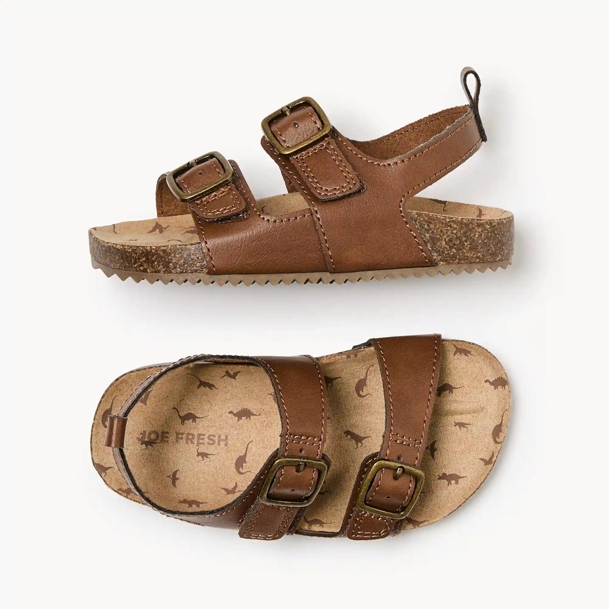 Toddler Boys' Double Buckle Sandals