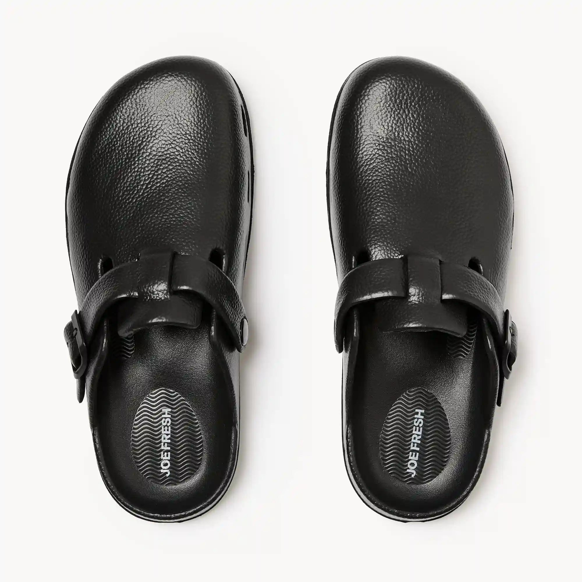 Buckle Strap Clogs