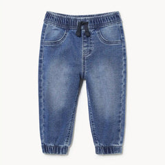 Baby Boys' Medium Wash Denim Jogger