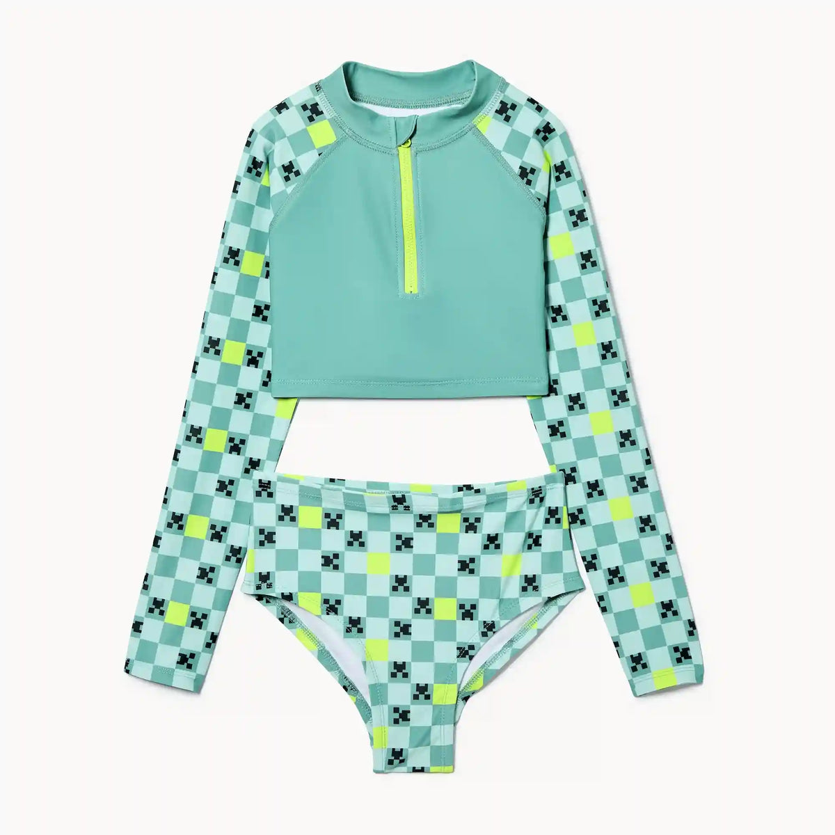 Kid Girls' Minecraft Swim Set