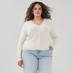 Women+ V-Neck Cardigan