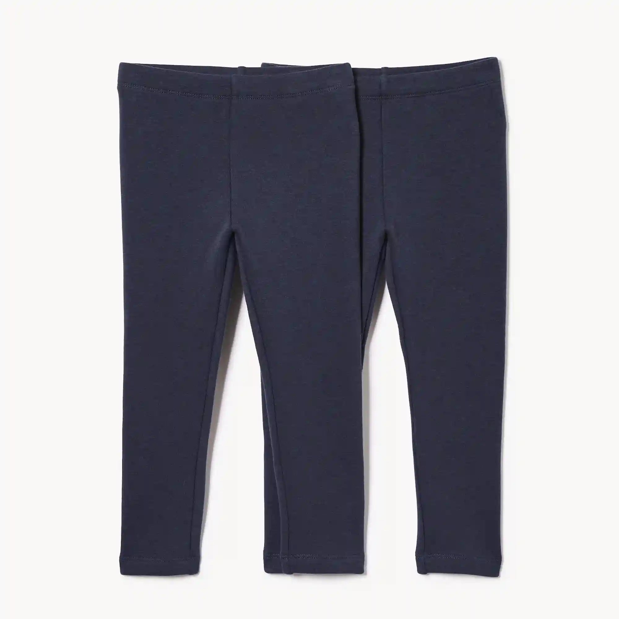 Toddler Girls' 2-Pack Uniform Fleece Legging