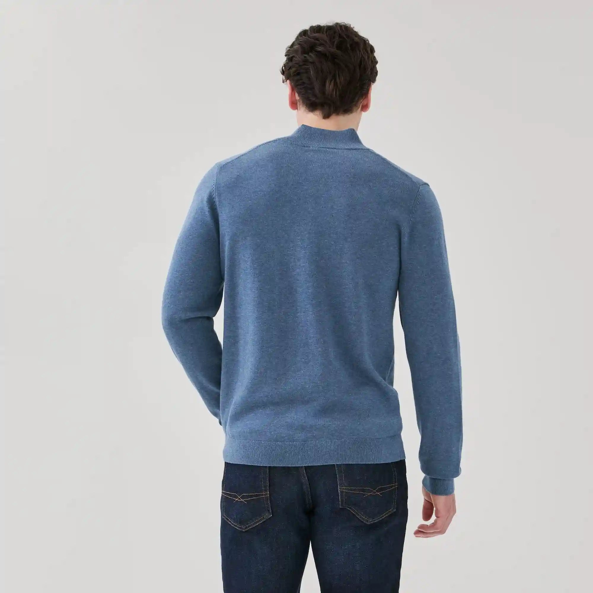 Men's Essential Quarter-Zip Sweater