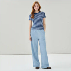 Ribbed Striped T-Shirt