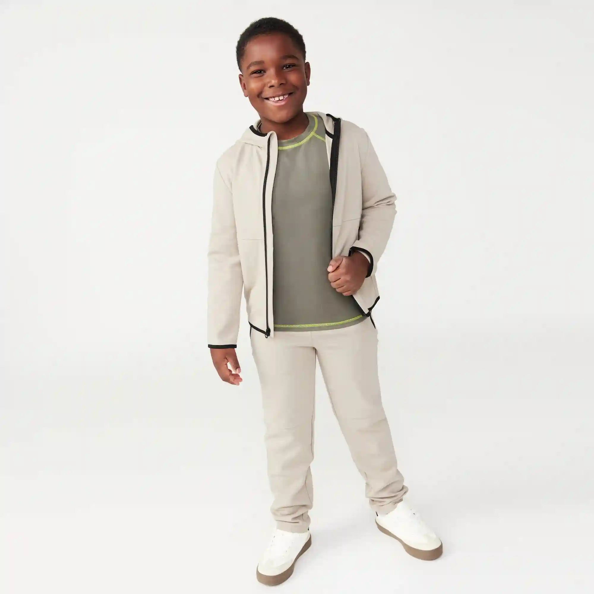 Kid Boys' Zip-Up Fleece Hoodie