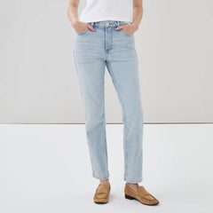 High Rise Straight Leg Jean