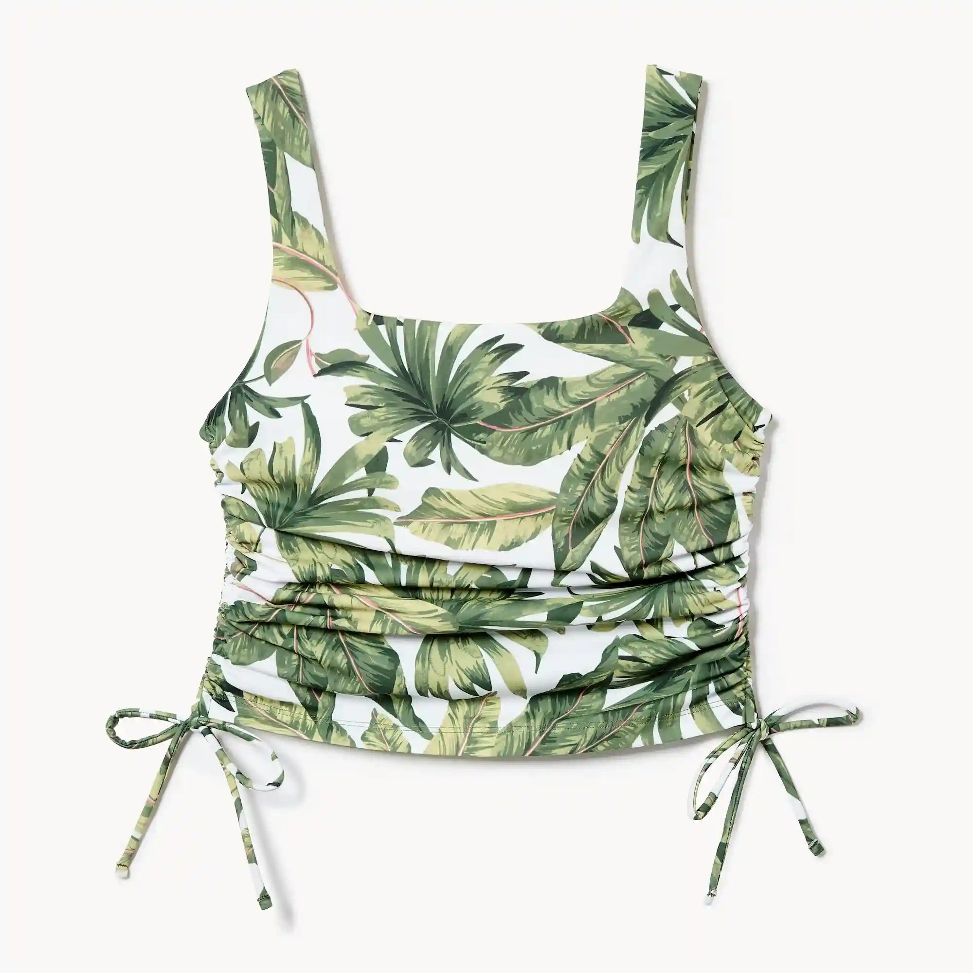 Printed Side Cinch Tankini