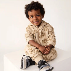 Toddler Boys' Printed Full-Zip Hoodie