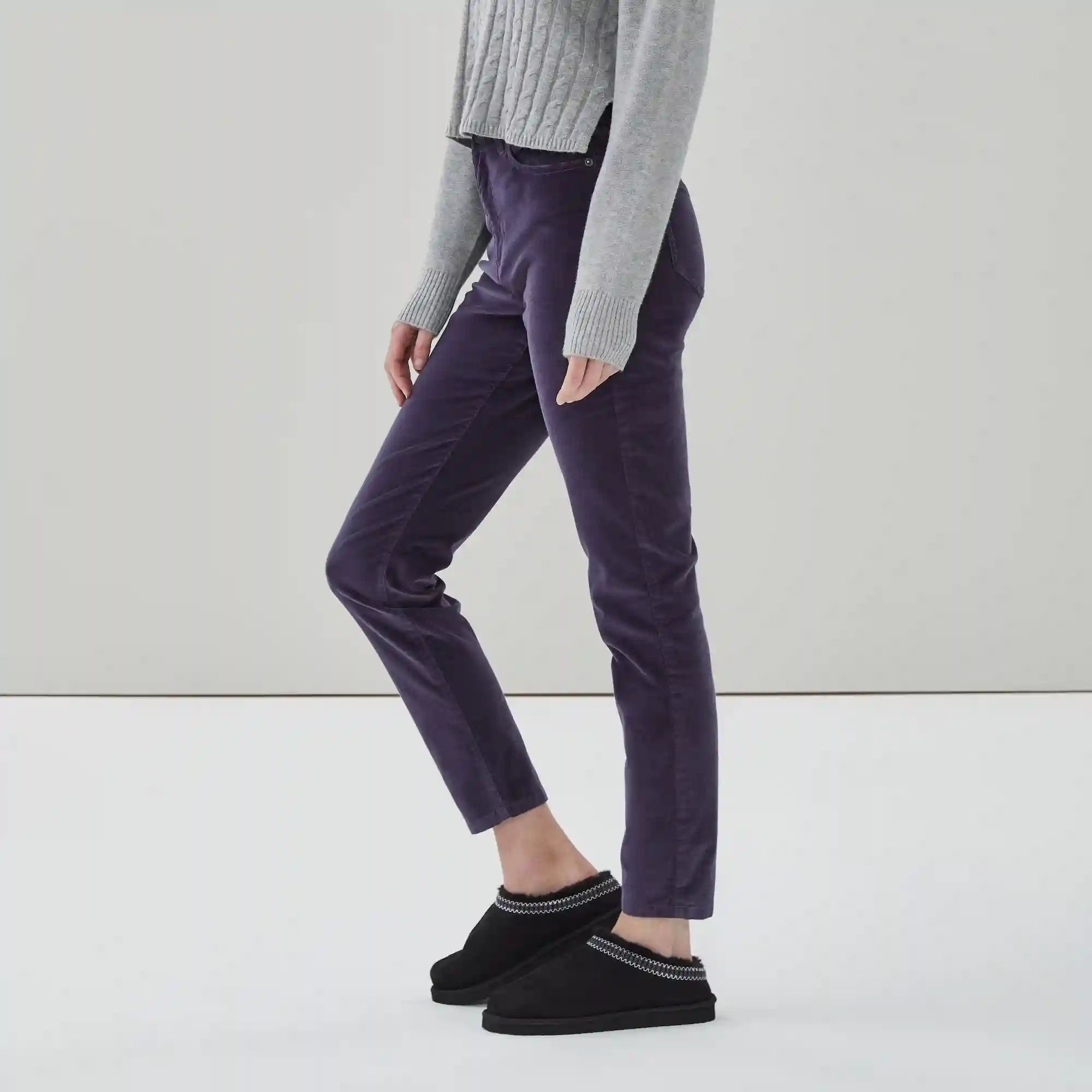 High Rise Corduroy Pant