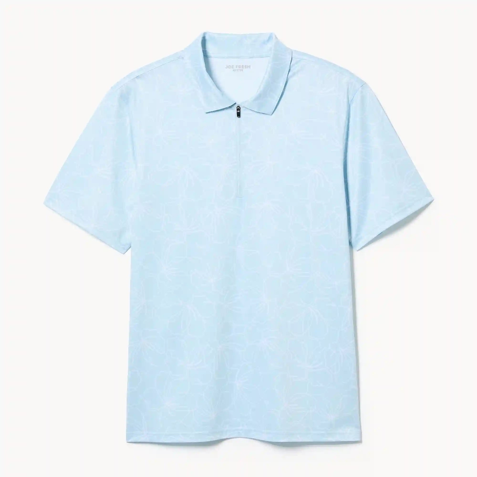 Men's Active Printed Golf Polo