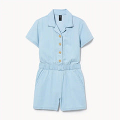 Kid Girls' Chambray Romper