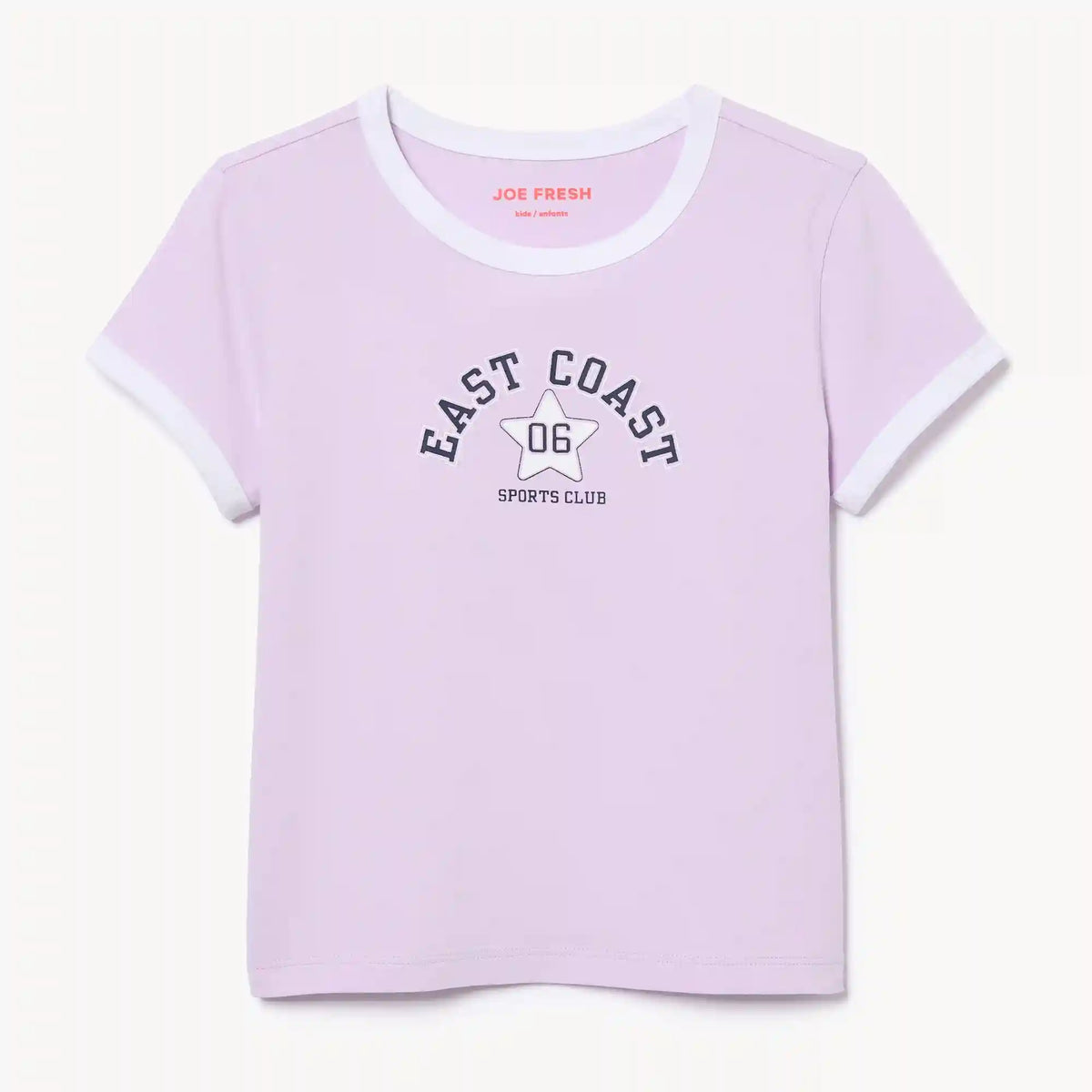 Kid Girls' Graphic Ringer T-Shirt