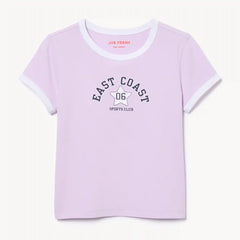 Kid Girls' Graphic Ringer T-Shirt