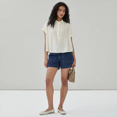 Twill Button-Up Shirt