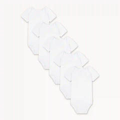 Newborn Huggies Organic Cotton Bodysuit 5-Pack