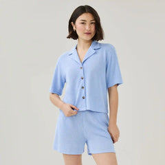Relaxed Camp Collar Shirt