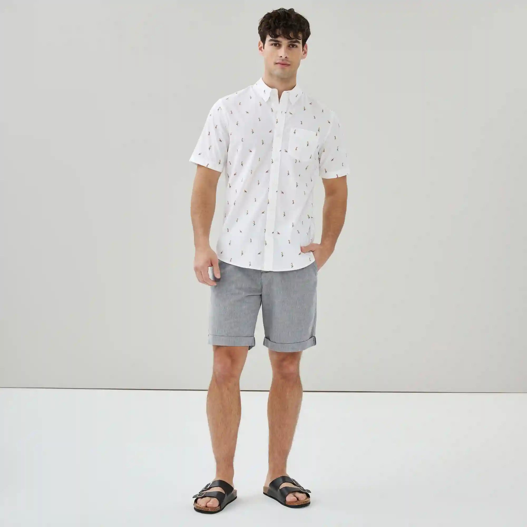 Men's Flex Poplin Button-Down Shirt