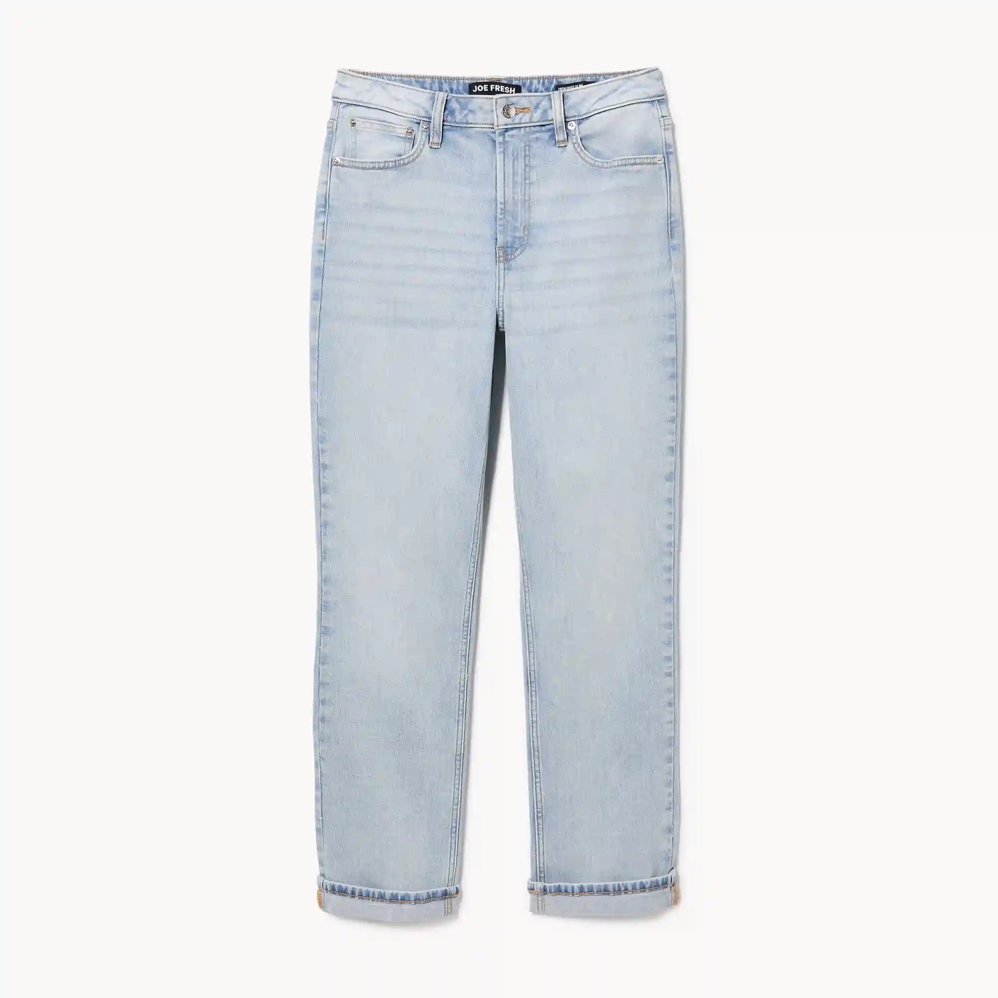 High Rise Straight Leg Jean