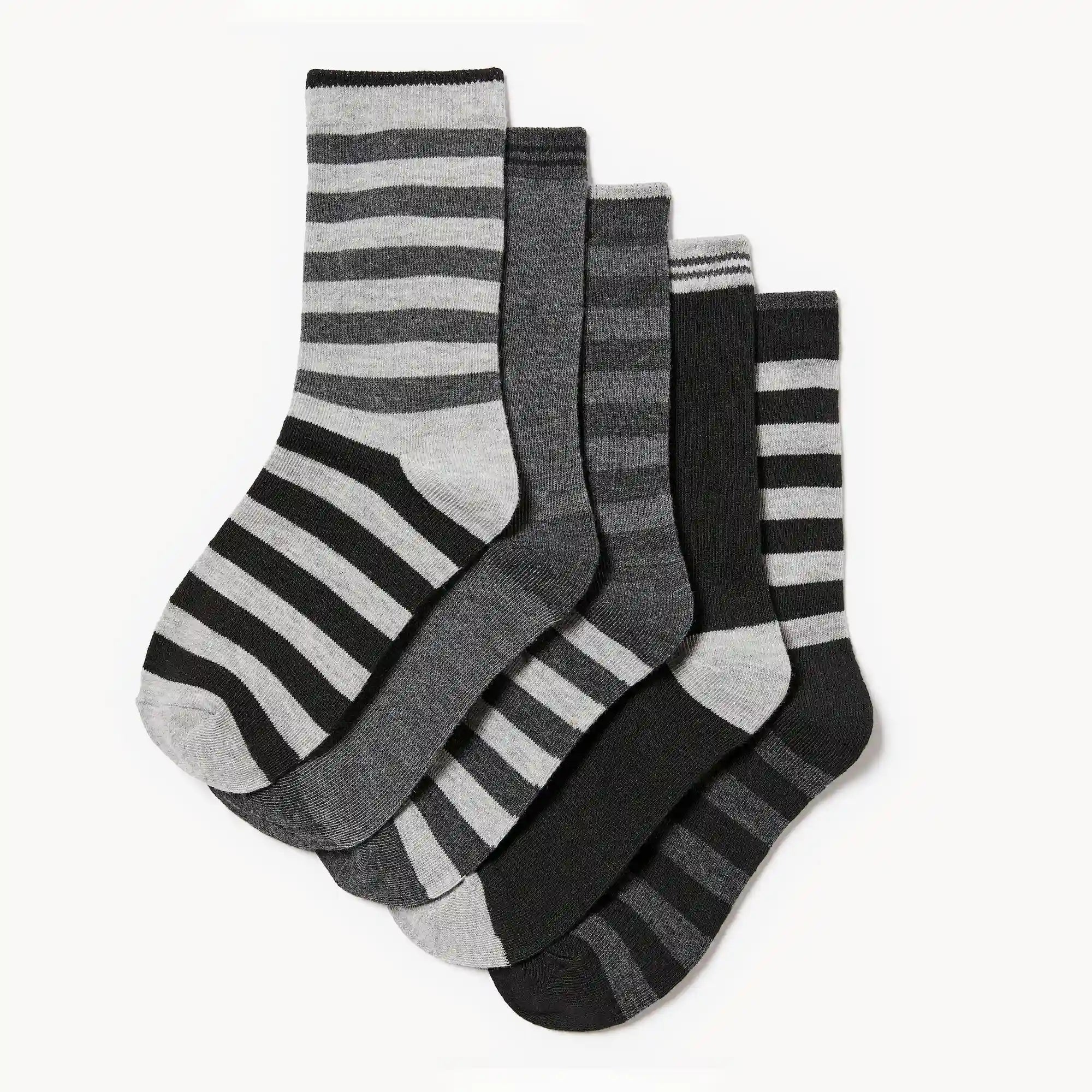 Kid Boys' 5-Pack Crew Socks