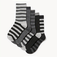 Kid Boys' 5-Pack Crew Socks