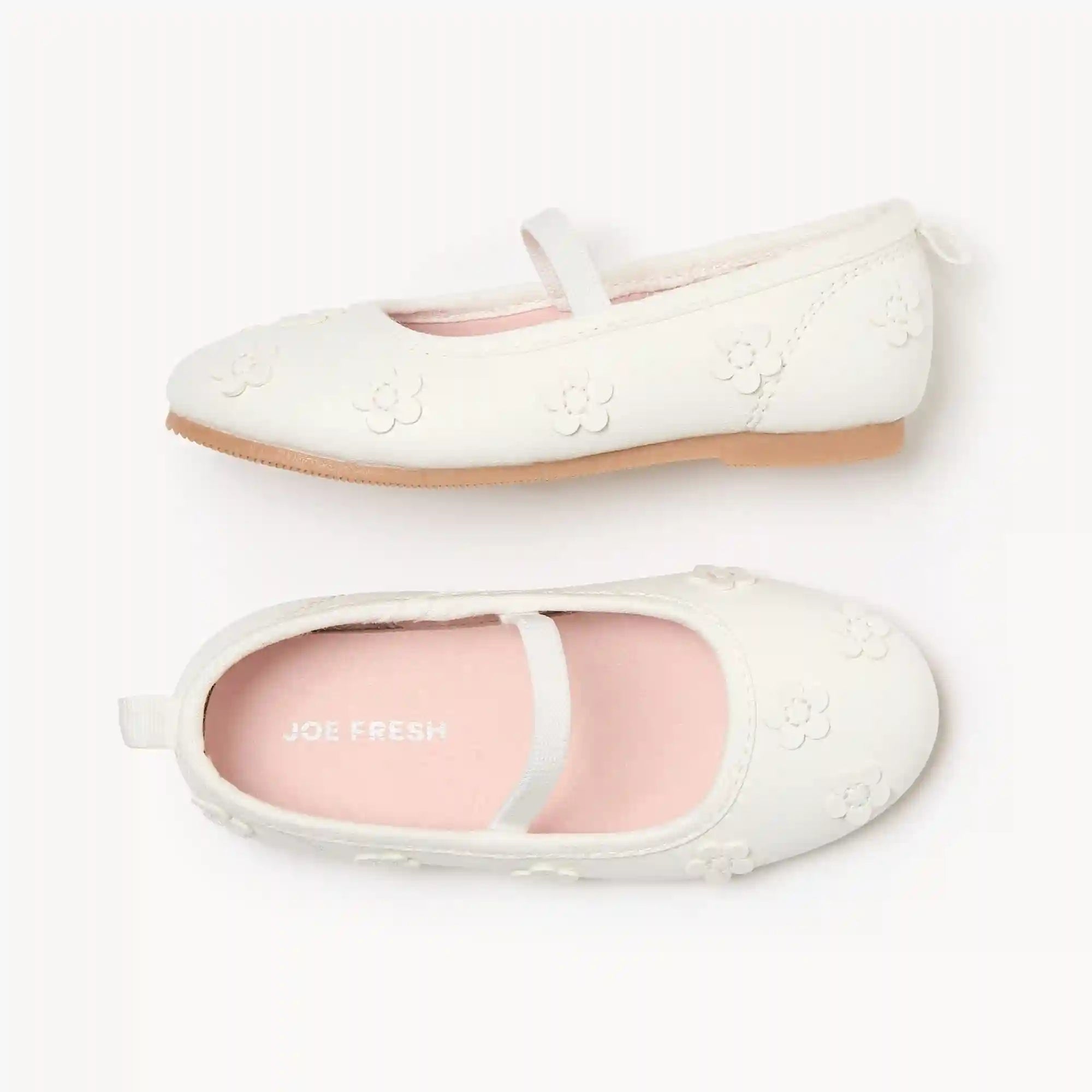 Toddler Girls' Floral Ballet Flats