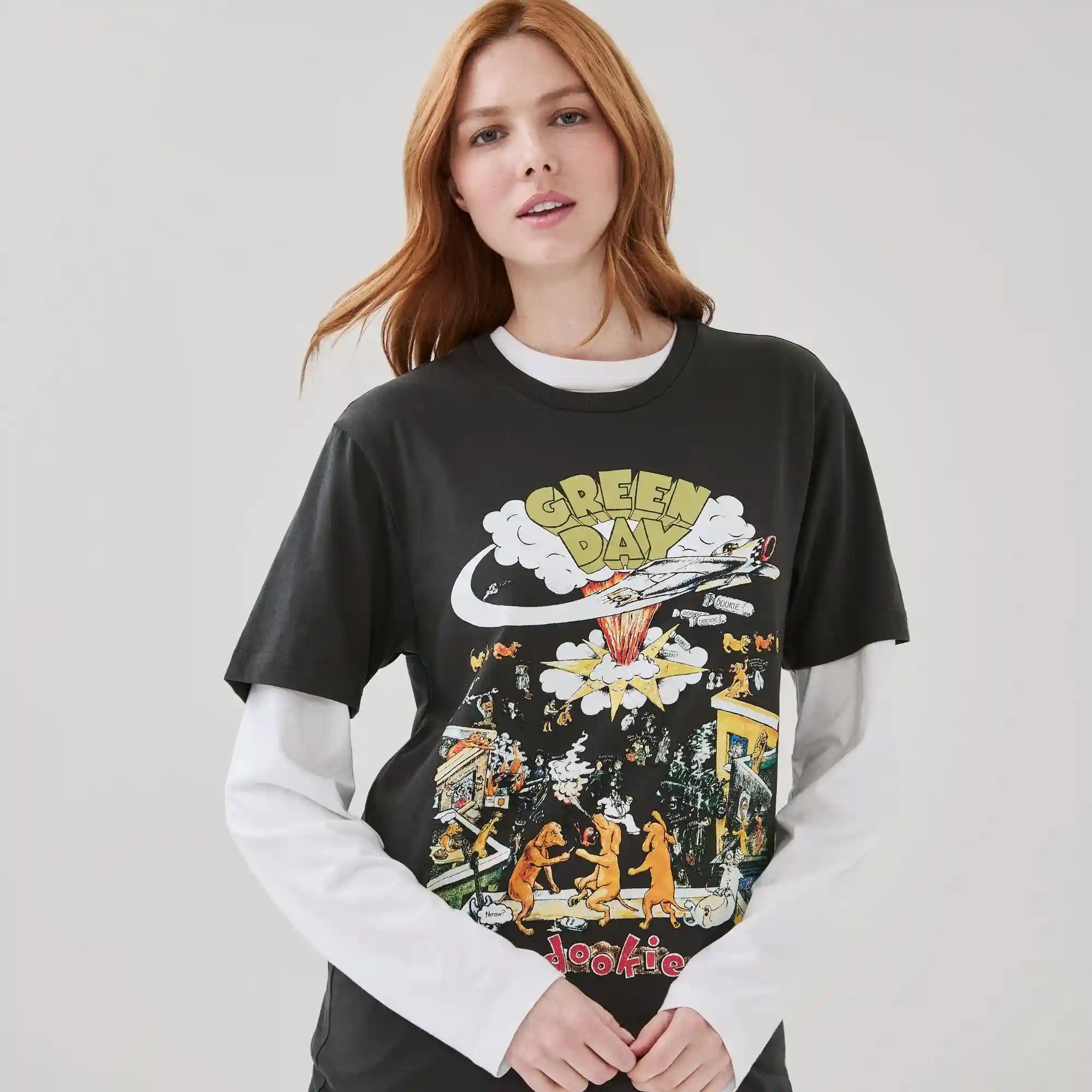 Adult Green Day Graphic T-Shirt