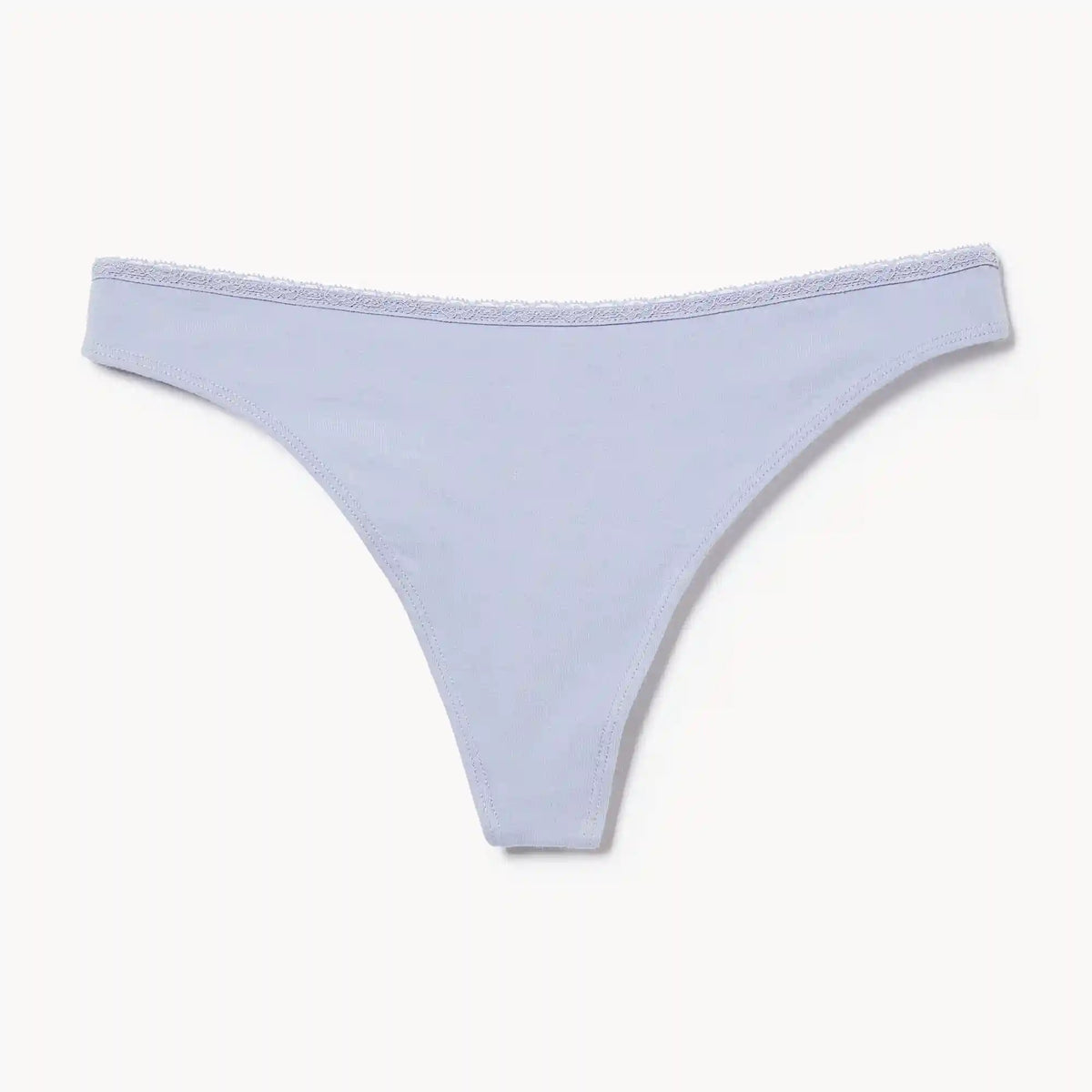 Cotton Lace Thong