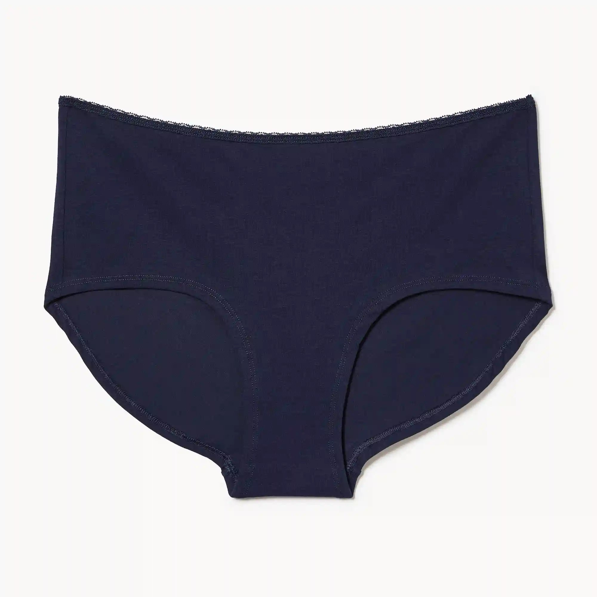 Women+ Cotton Lace Boyshort