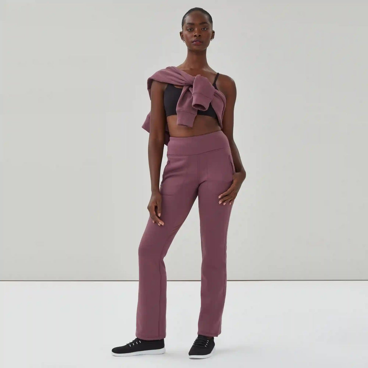 Active Fleece Flare Legging