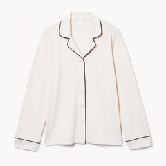 Notch Collar Sleep Shirt