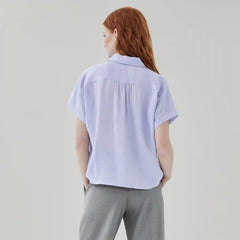 Twill Button-Up Shirt