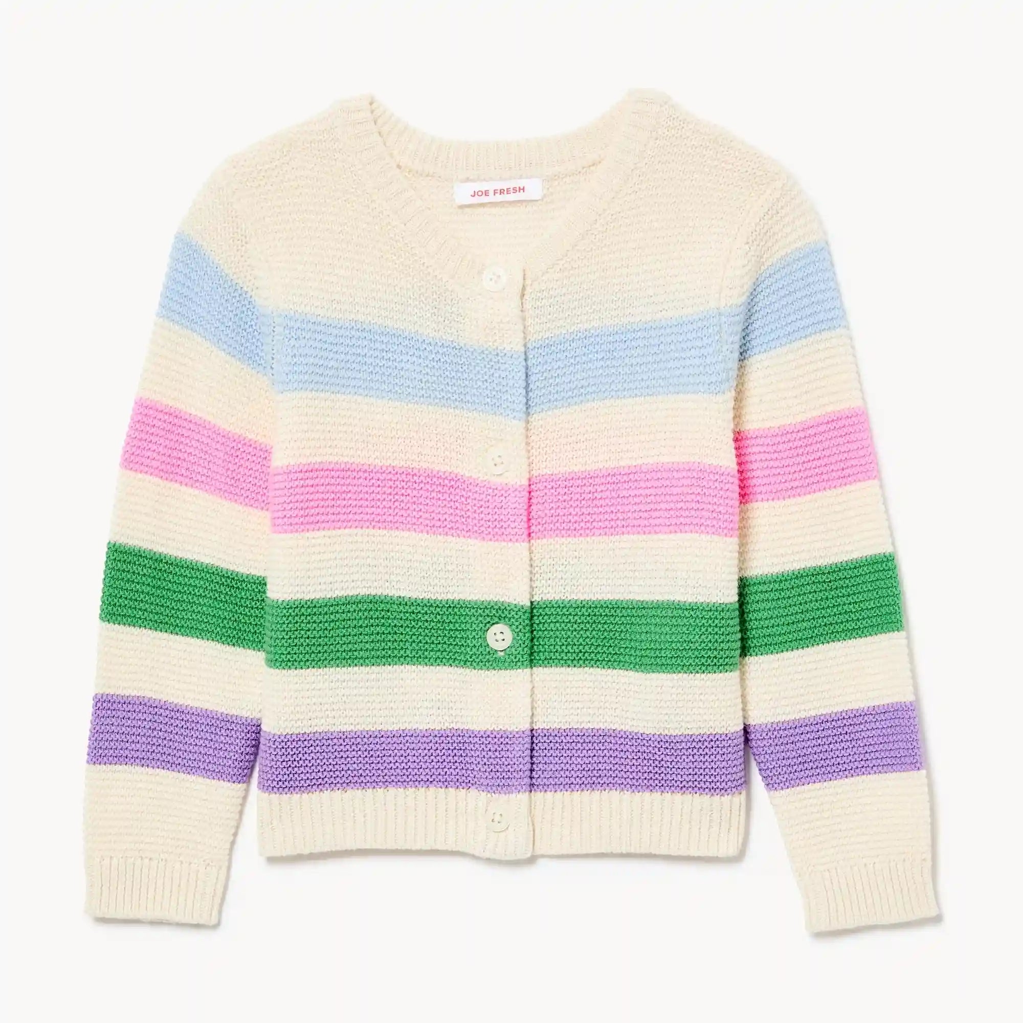 Baby Girls' Striped Cardigan