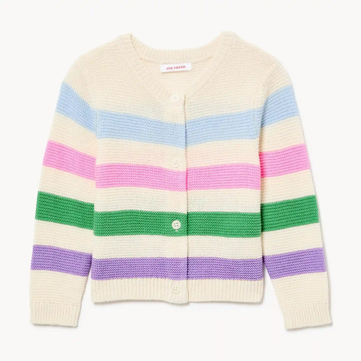 Baby Girls' Striped Cardigan