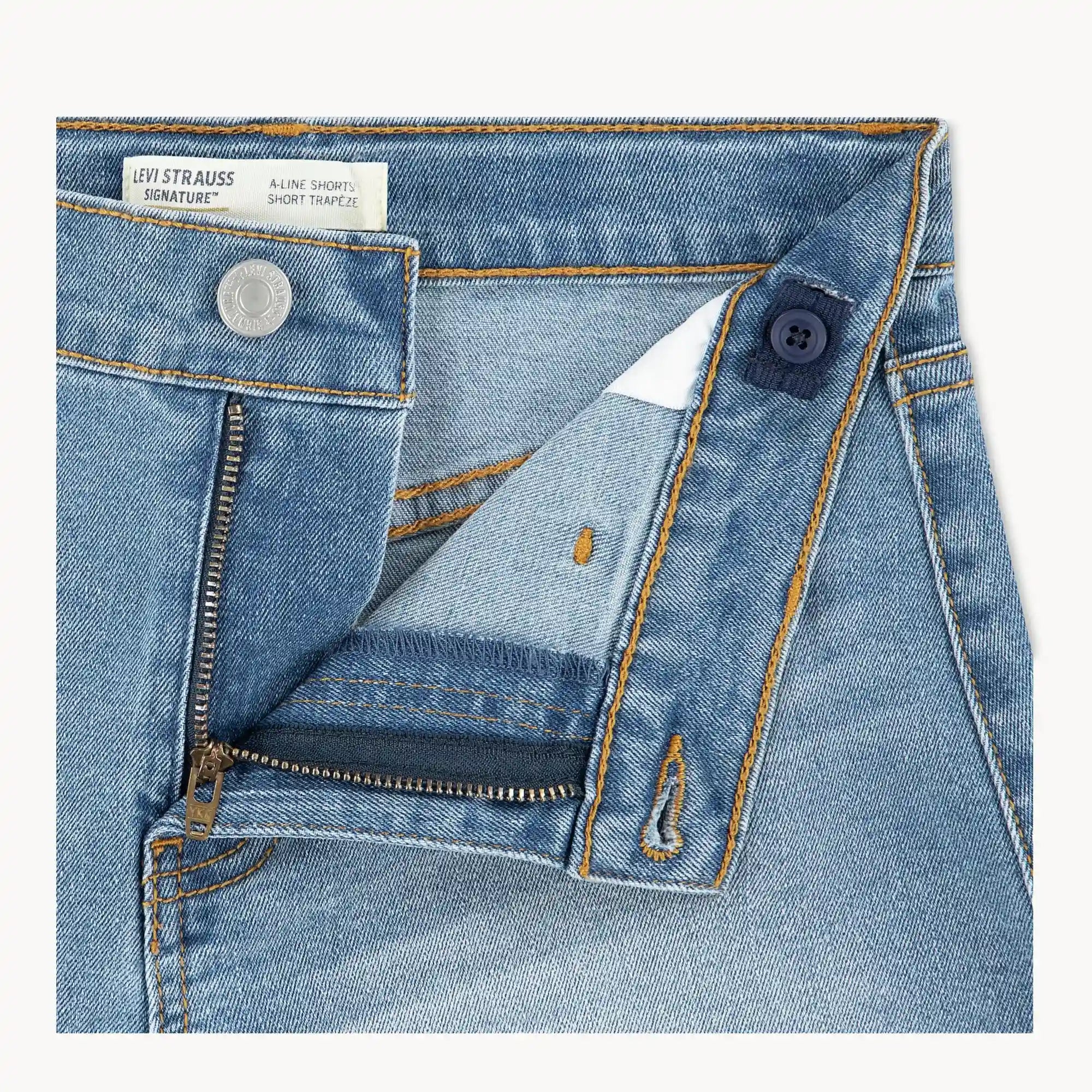 Kid Girls' Levi Strauss Signatureâ¢ Gold Short