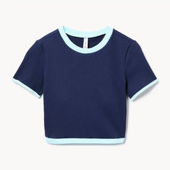 Cropped Swim Top