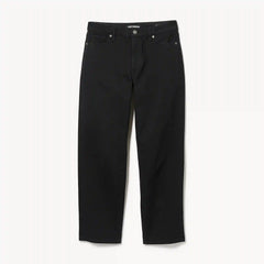 Relaxed Black Wash Jean