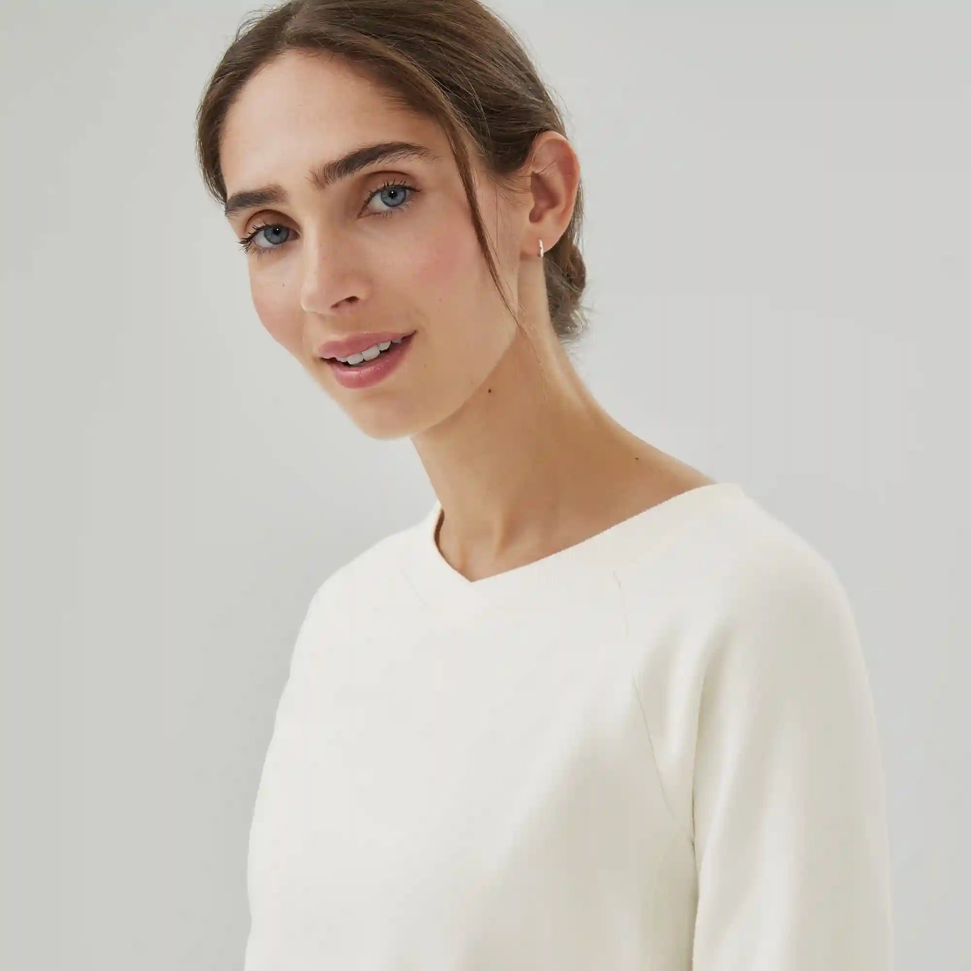 Active Fleece V-Neck Sweatshirt