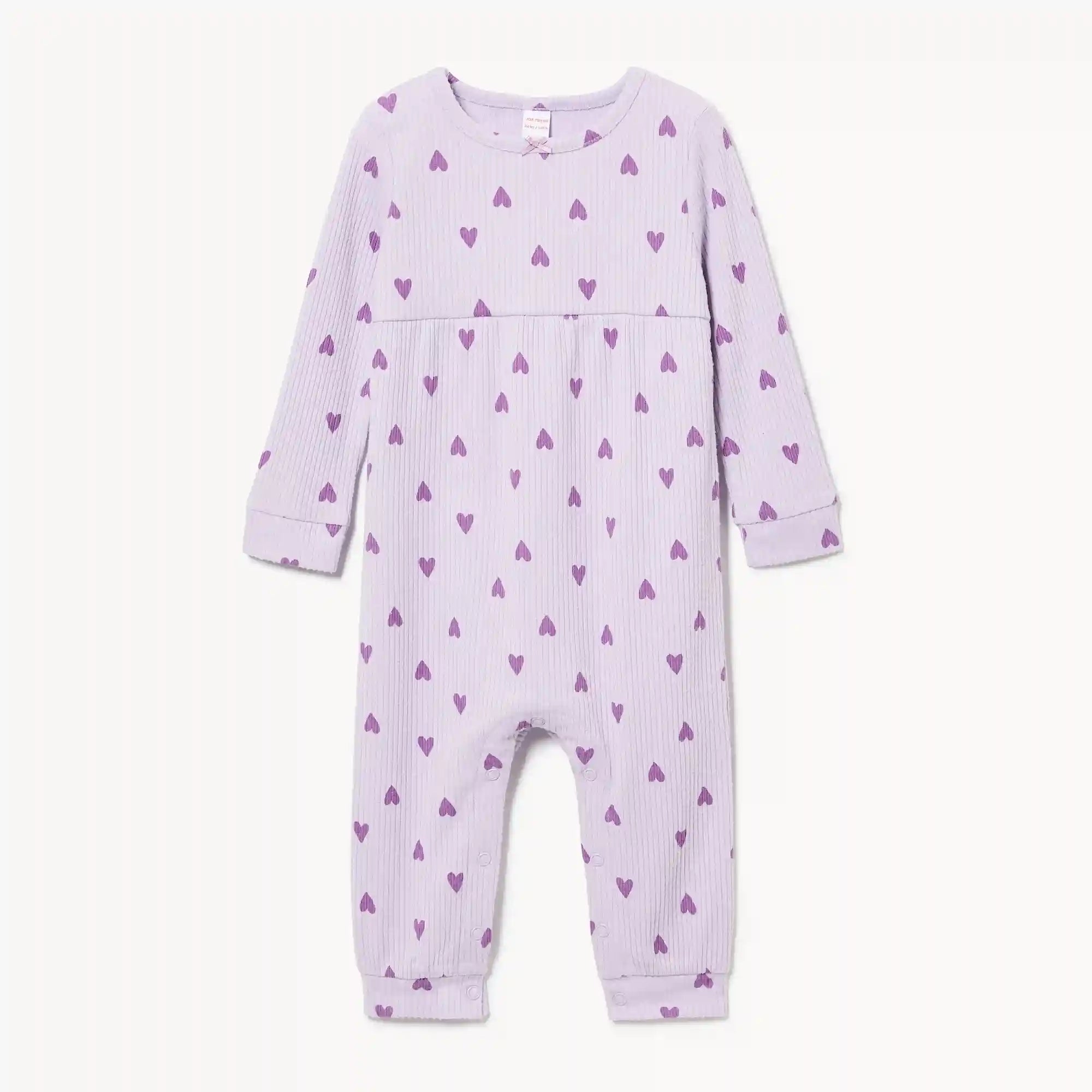 Baby Girls' Knit Printed Romper