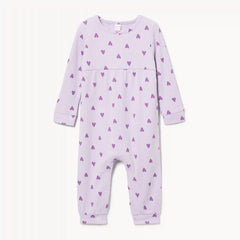 Baby Girls' Knit Printed Romper